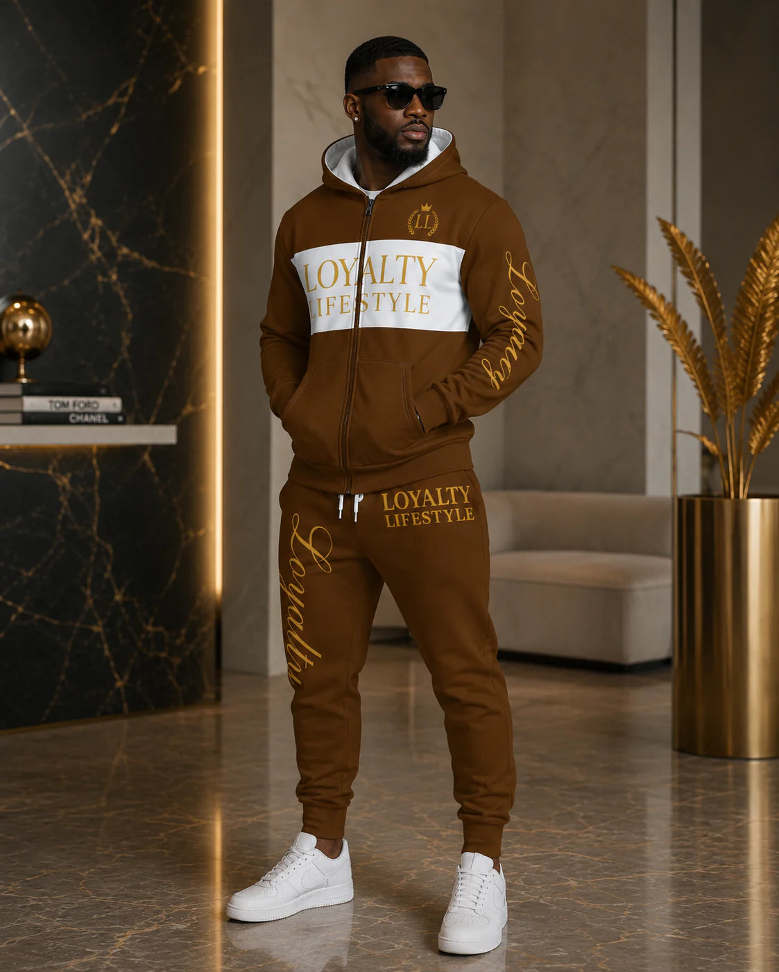 Loyalty Lifestyle Coffee & Gold Statement Set™