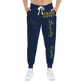 Loyalty Lifestyle Navy Joggers — Athletic Sweatpants with Gold "Loyalty" Script