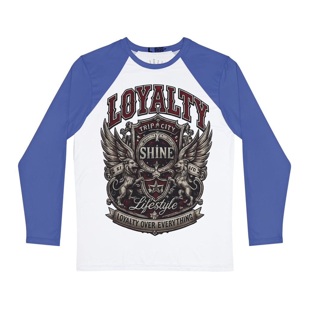 Loyalty Shine Raglan Royal Tee™