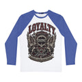 Loyalty Shine Raglan Royal Tee™