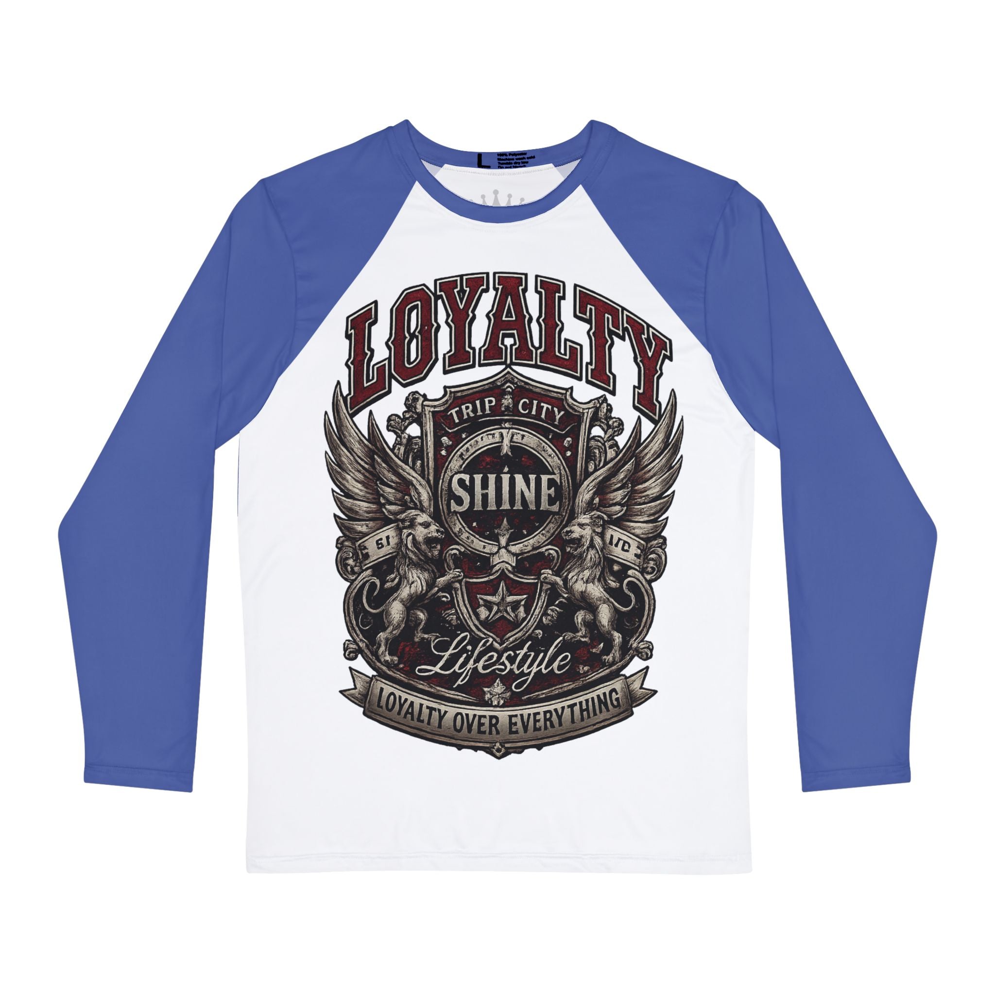 Loyalty Shine Raglan Royal Tee™