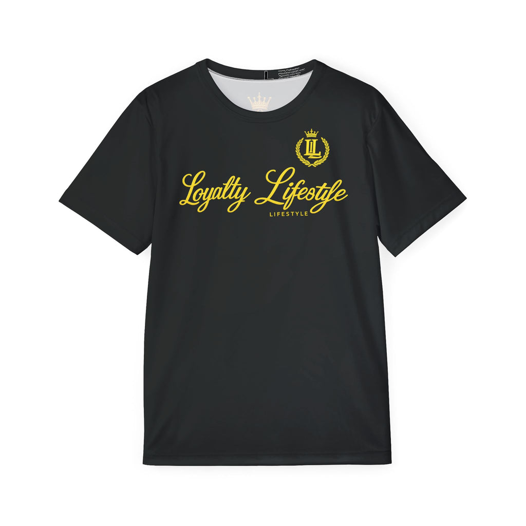 Loyalty Lifestyle Executive Summer Black/Gold Breathable Athletic Tee™
