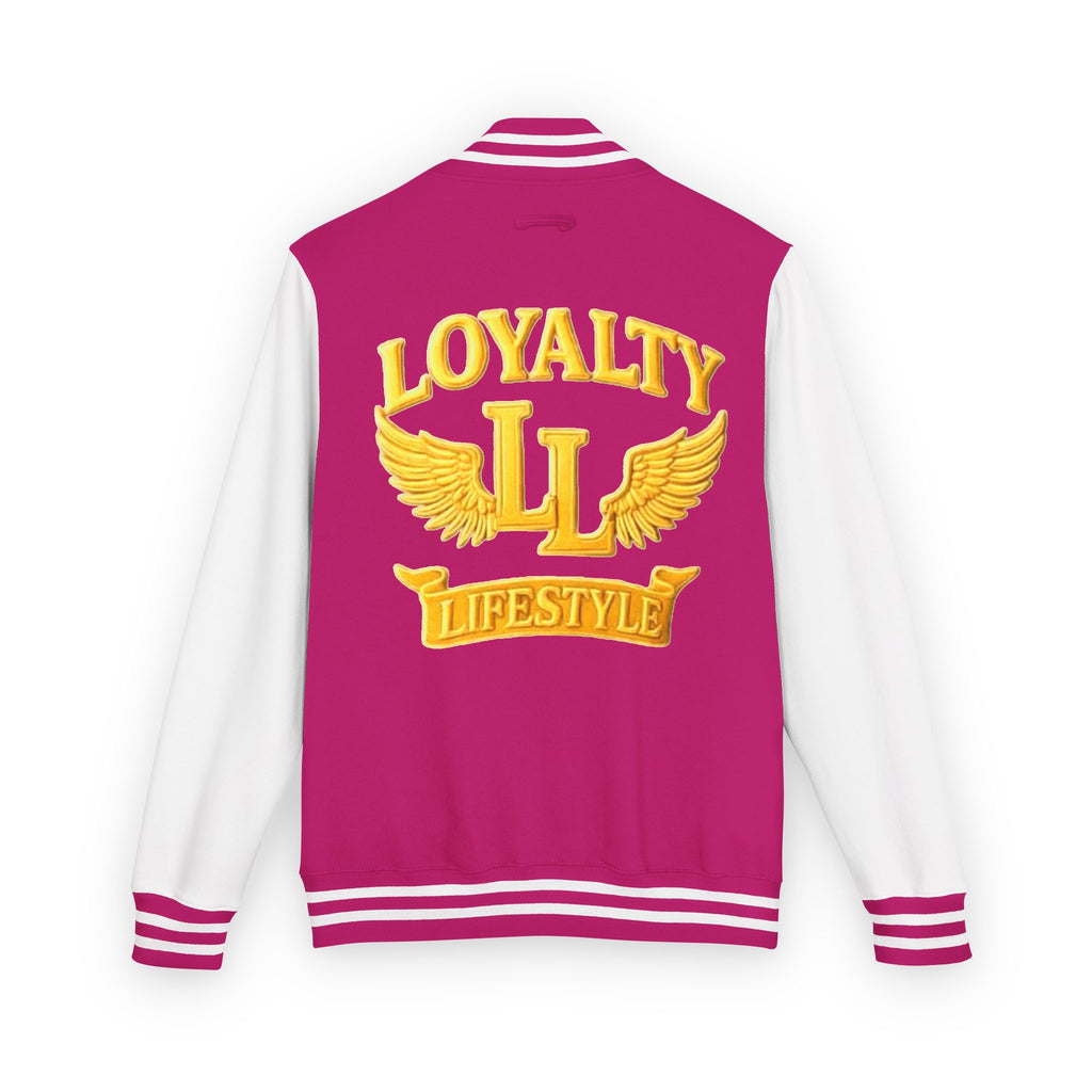 Loyalty Lifestyle Premium Varsity Jacket – Royal Blue & Gold