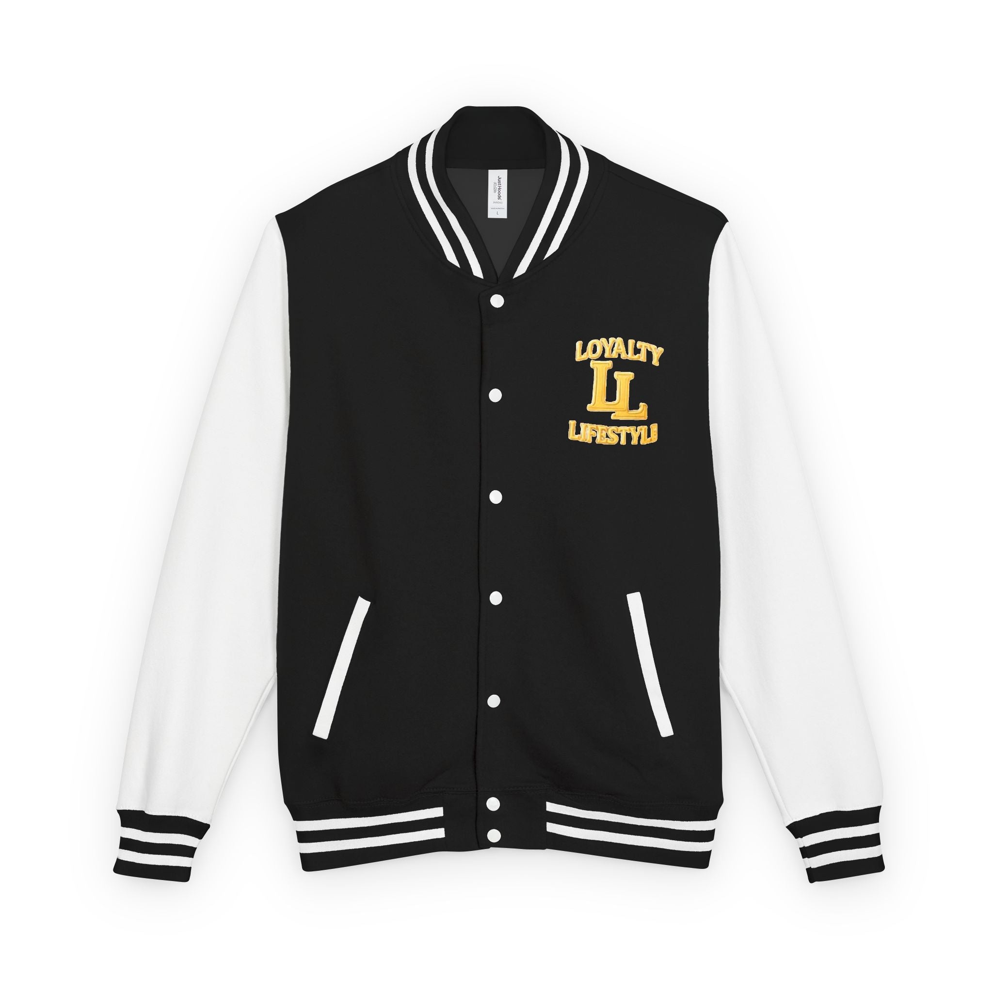 Loyalty Lifestyle Premium Varsity Jacket – Royal Blue & Gold