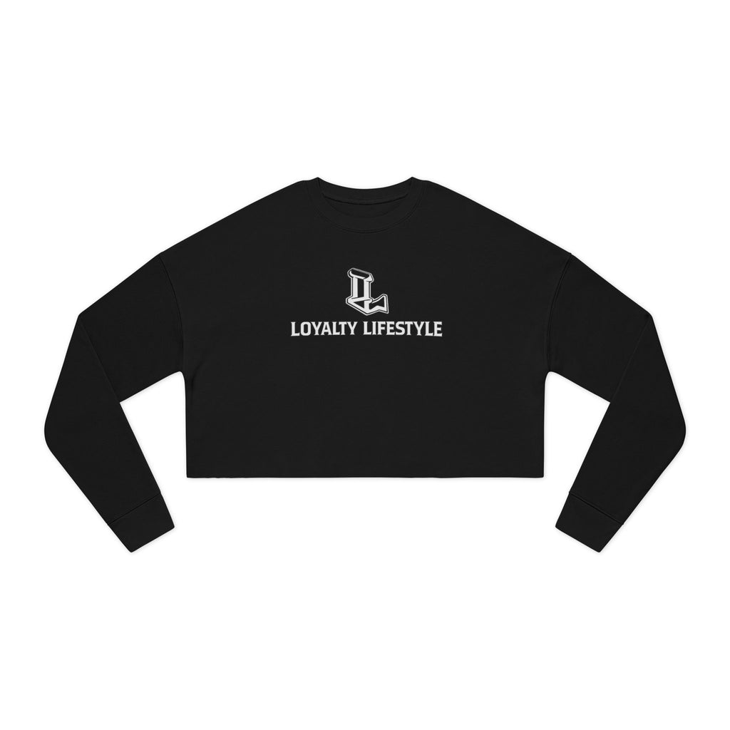 Loyalty Lifestyle Cropped Sweatshirt — Women's Rose Logo Pullover