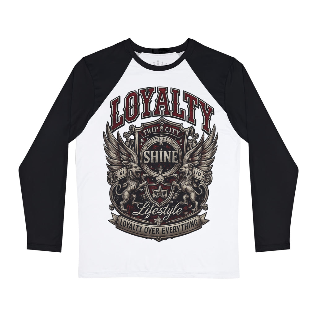 Loyalty Shine Raglan Black Tee™