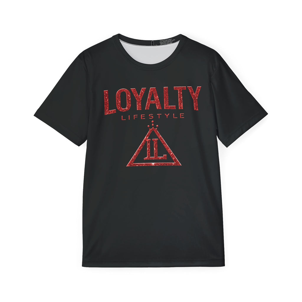 Loyalty Lifestyle Midnight Red Summer Breathable Athletic Tee™