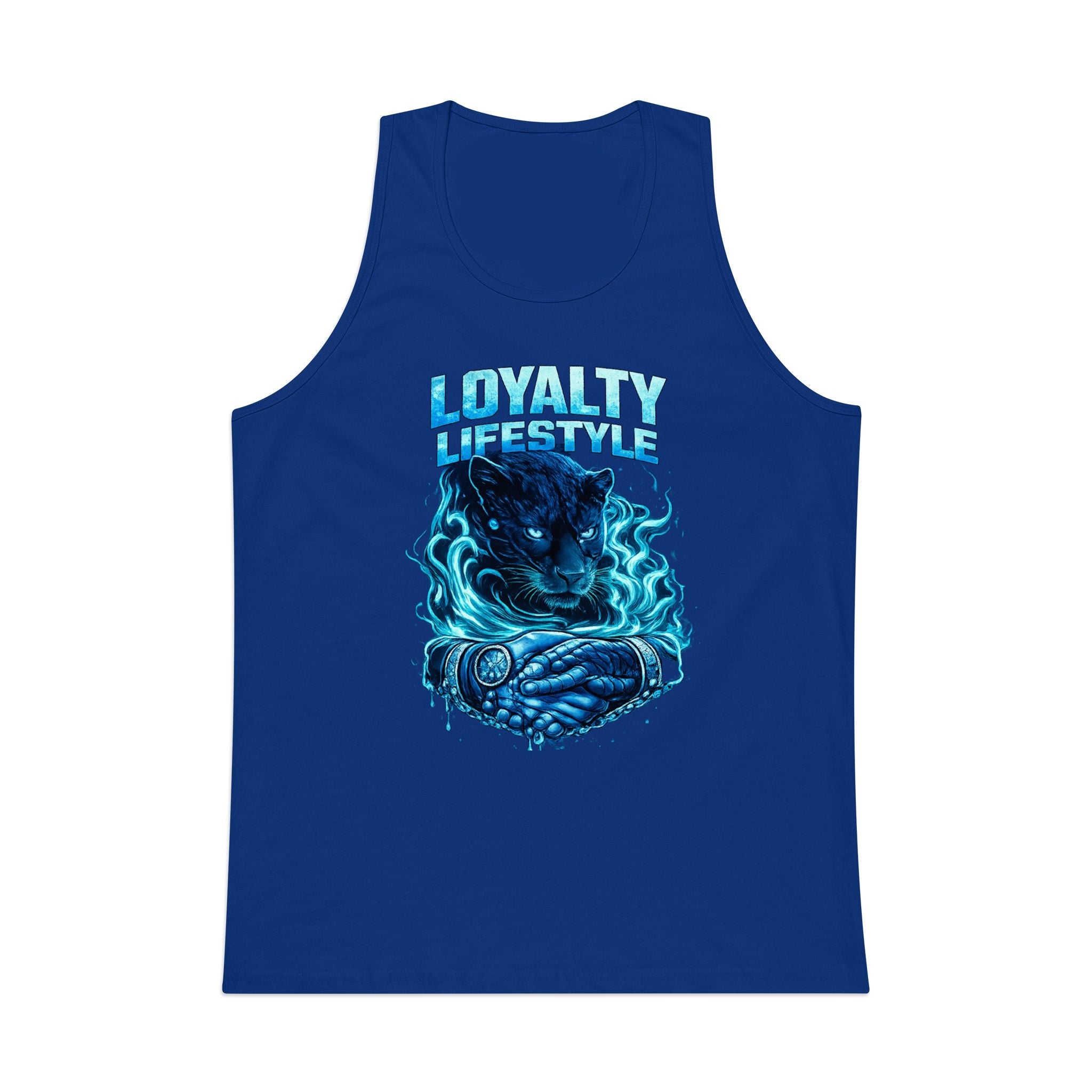 Loyalty Lifestyle Crown Tank Top — Men's Graphic Sleeveless Shirt