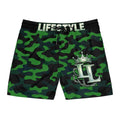 Loyalty Lifestyle Emerald Camo Crown Shorts