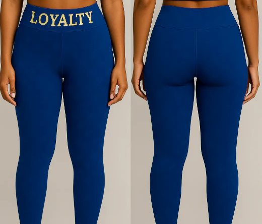 Loyalty Lifestyle High-Waisted Leggings – Navy
