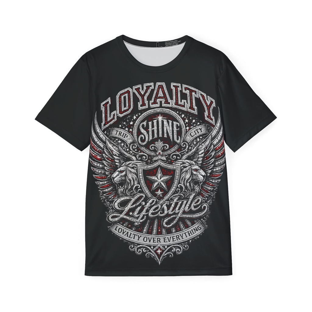 Loyalty Shine Lifestyle Black Tee™