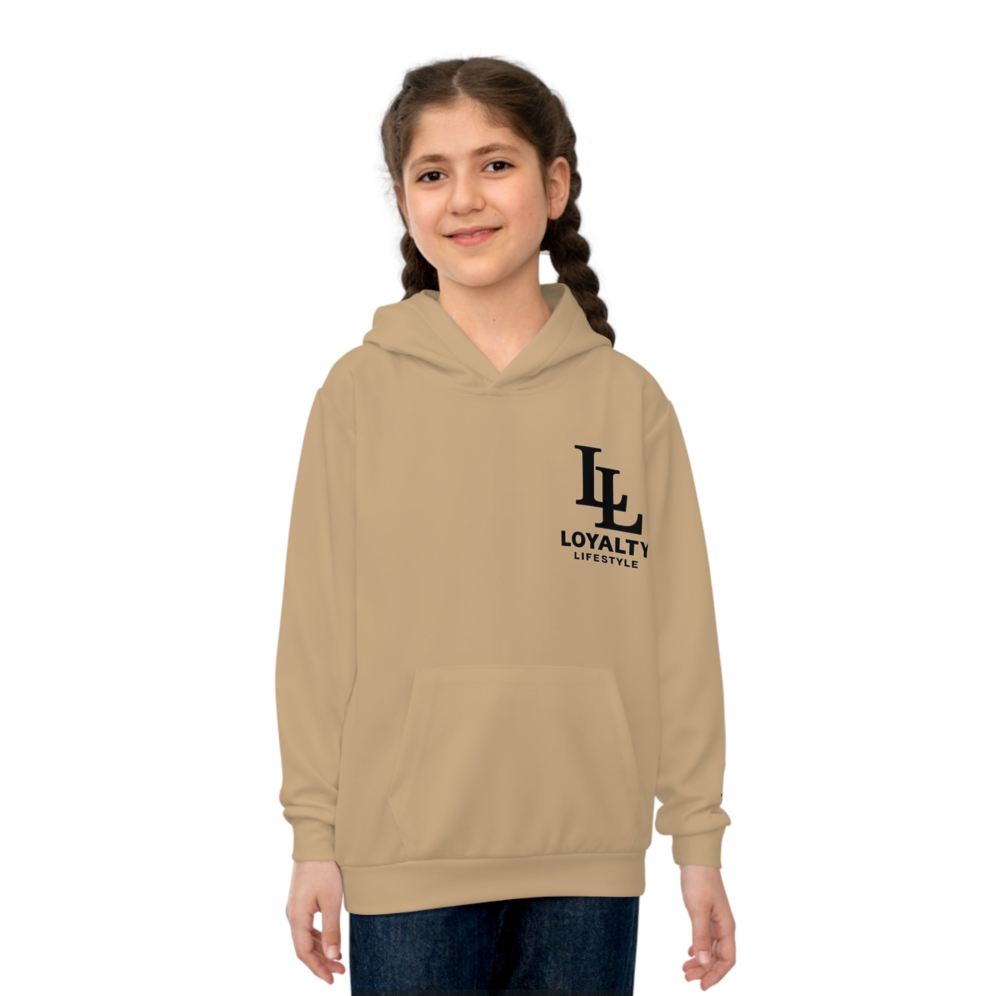 Loyalty Lifestyle Kids Cargo Hoodie Gold/Black Edition