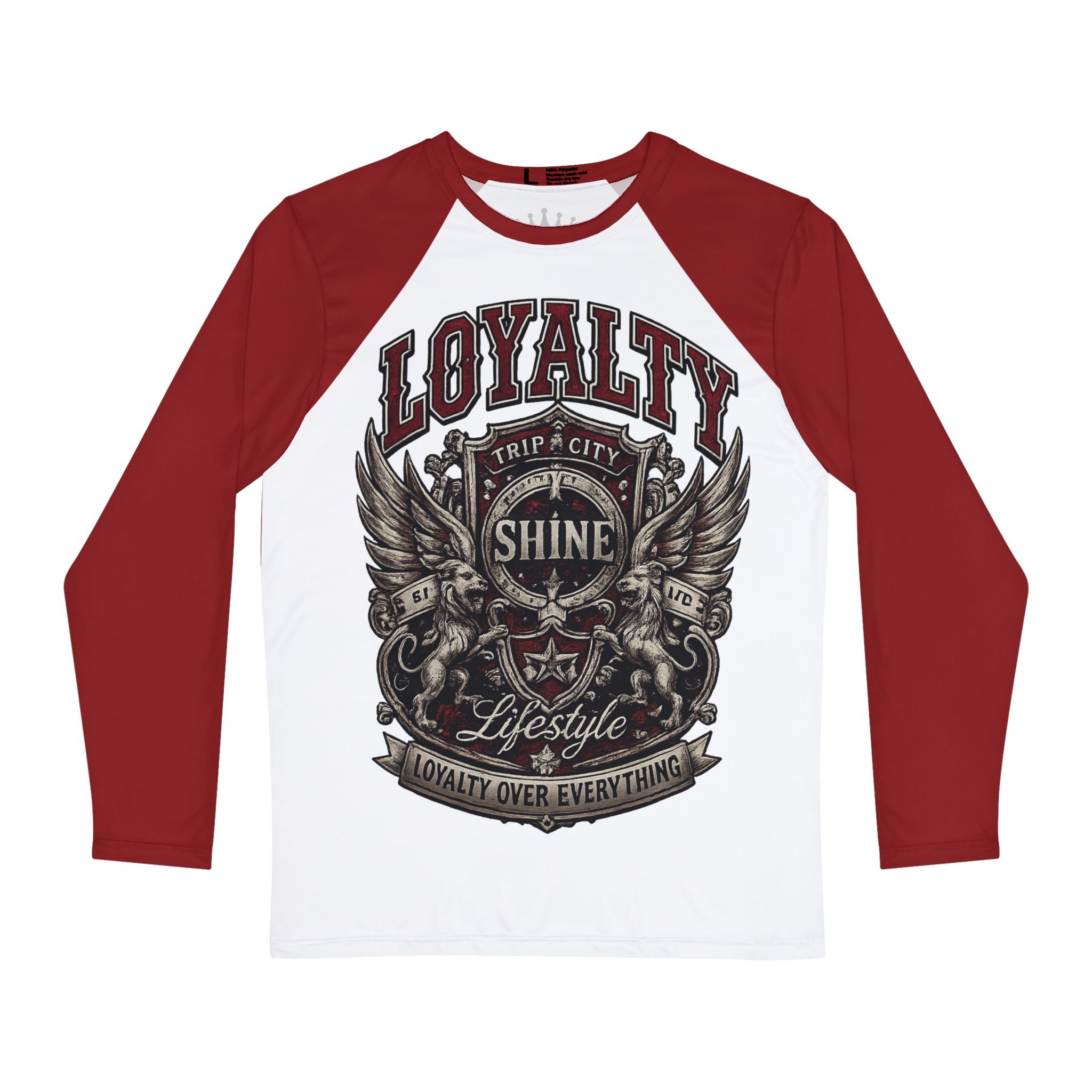 Loyalty Shine Raglan Red Tee™