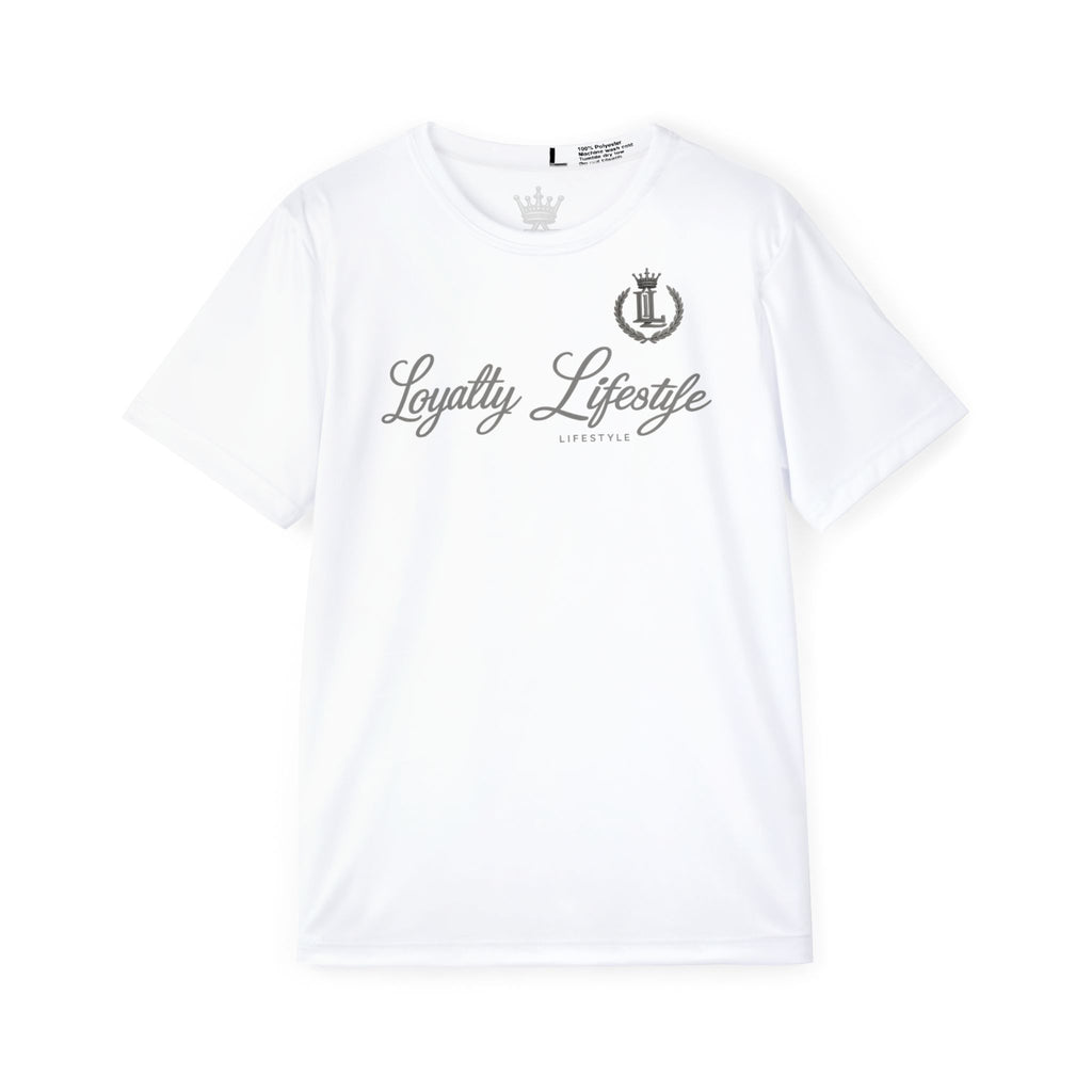 Loyalty Lifestyle Executive Summer White/Silver Breathable Athletic Tee™