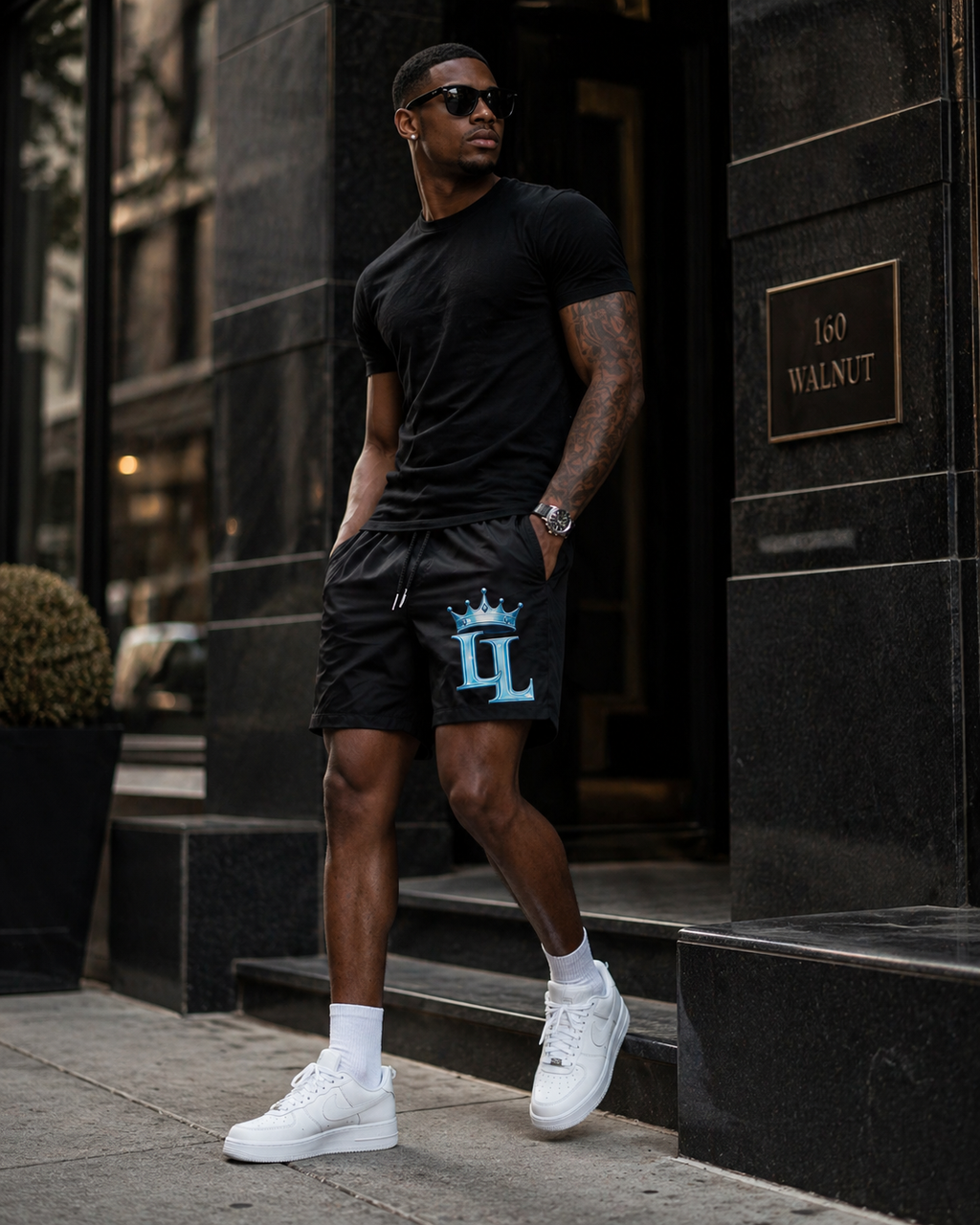 Loyalty Lifestyle LL Crown Athletic Shorts