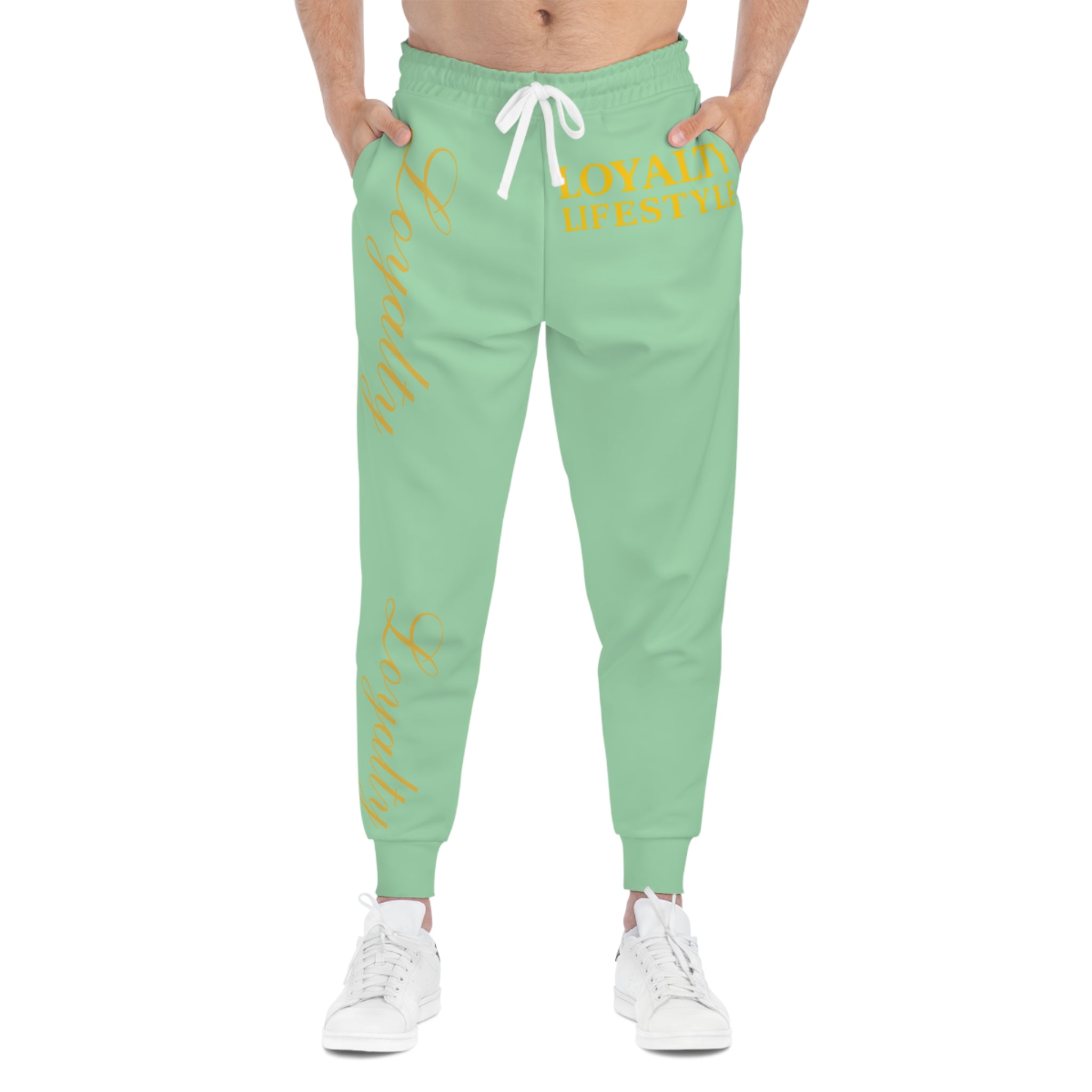 Loyalty Lifestyle Joggers — Athletic Sweatpants with Gold "Loyalty" Script
