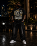 LOYALTY OVER EVERYTHING™ Gold / Silver PREMIUM GRAPHIC T-SHIRT