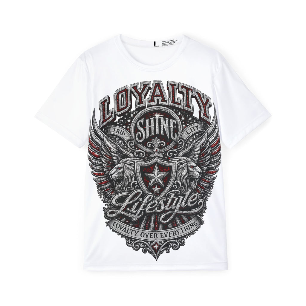 Loyalty Shine Lifestyle White Tee™