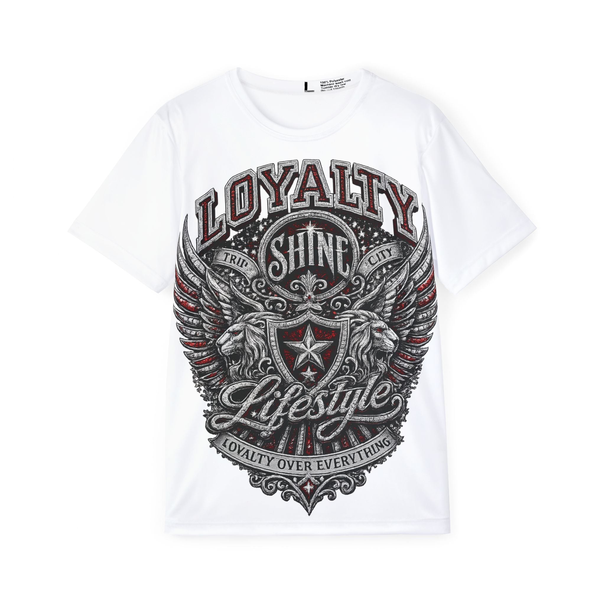 Loyalty Shine Lifestyle White Tee™