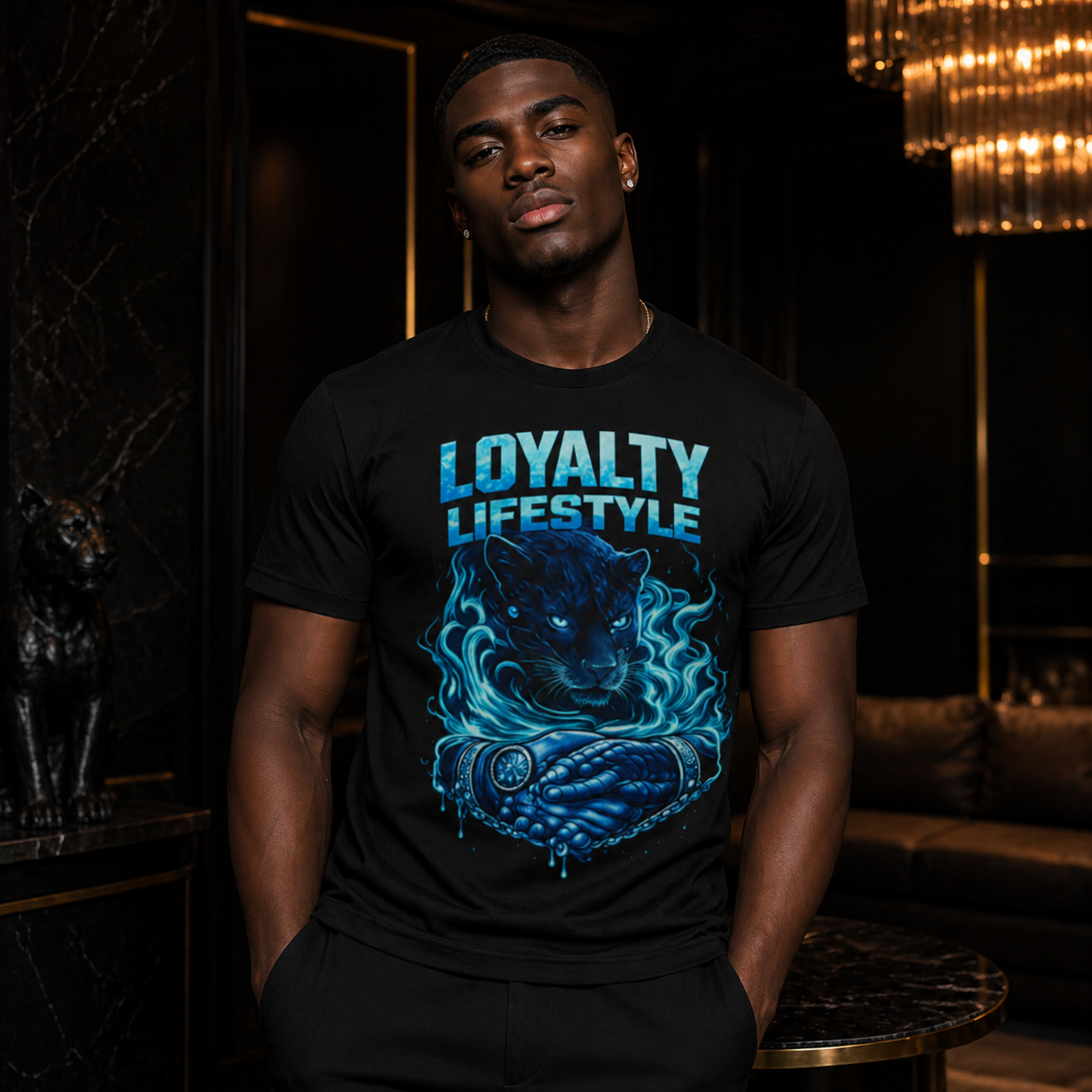 Loyalty Lifestyle Inferno Panther Graphic Tee