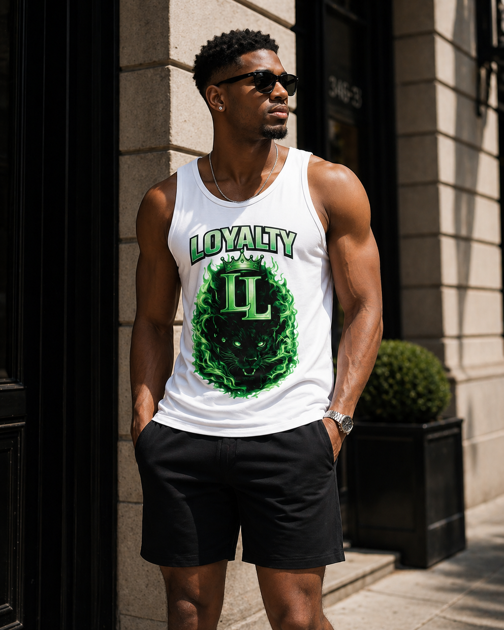 Loyalty Lifestyle Emerald Inferno Panther Tank.