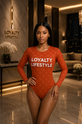 Loyalty Lifestyle Signature Orange Bodysuit