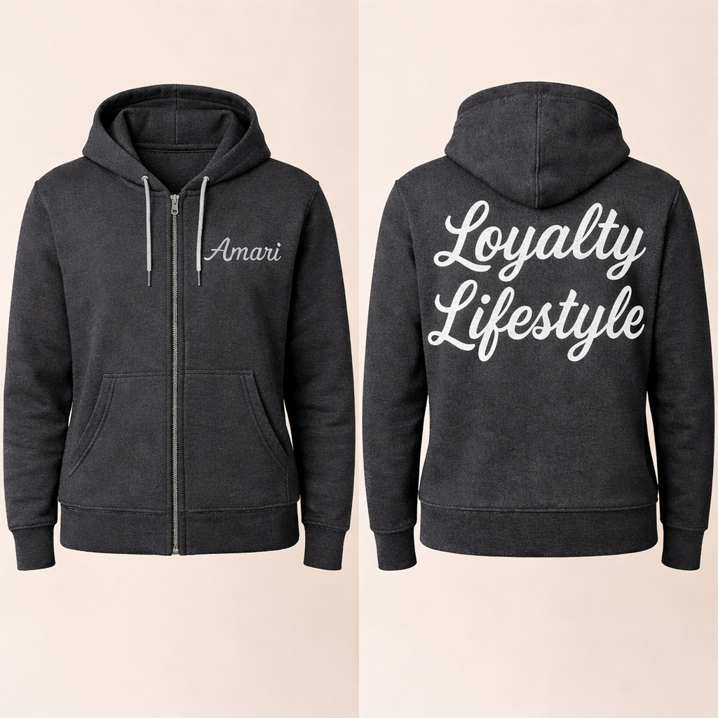 Loyalty Lifestyle “Amari Edition” Zip Hoodie