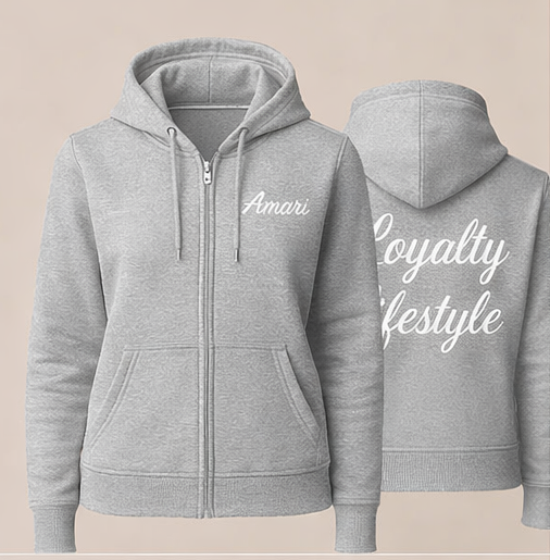Loyalty Lifestyle Youth Zip Hoodie – Script Edition