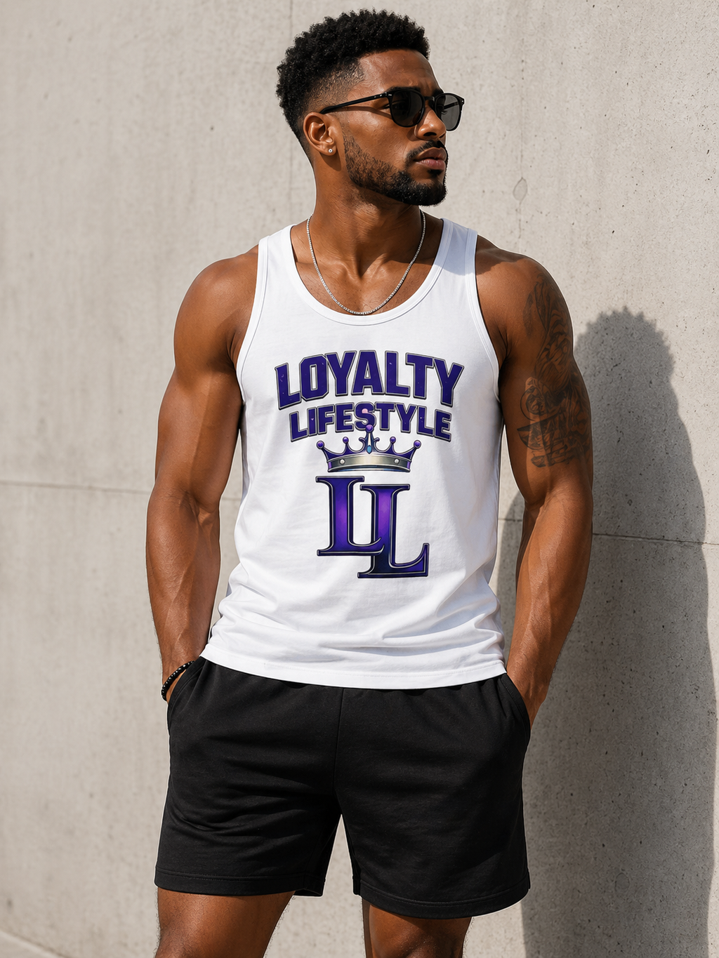 Loyalty Lifestyle Royal Crown Tank (Purple Edition)