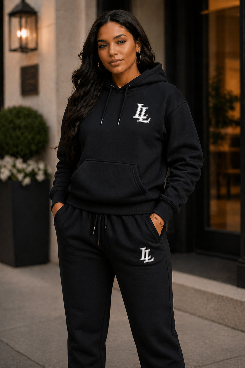 Loyalty Lifestyle Women’s Cropped Hoodie & Jogger Set